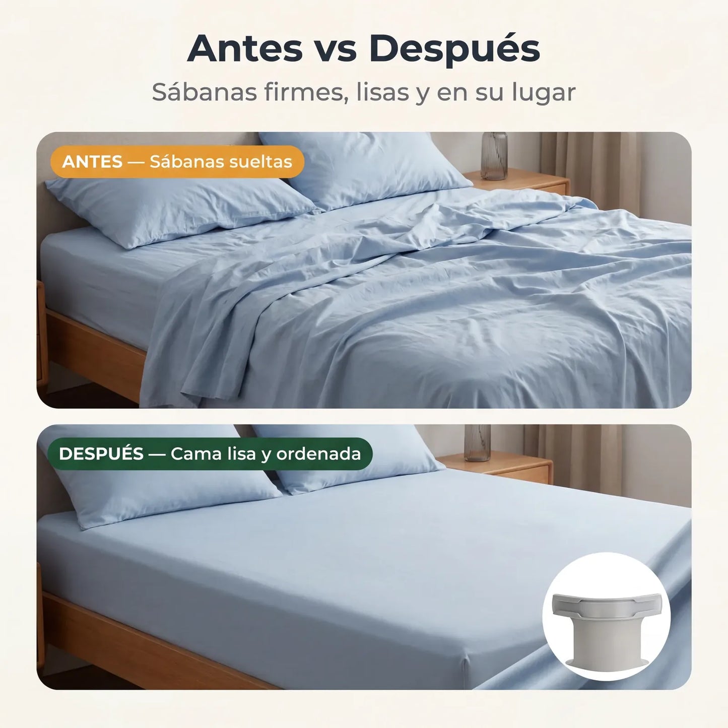 Agarrador de cobijas